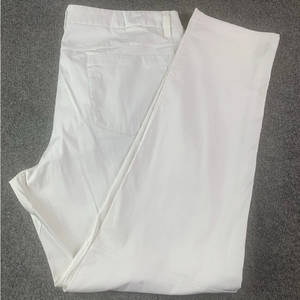 Lululemon ABC Classic Fit Warpstreme Mens Chino Pants Size 38x33 White